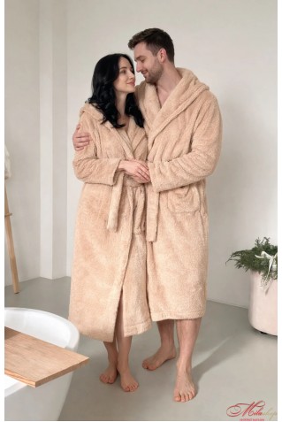 Универсальный халат с капюшоном COSY VELC02
